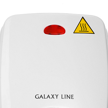 Вафельница электрическая Galaxy GL 2970, 650 Вт, антипригарное покрытие рабочей поверхности,