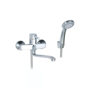 Смеситель д/ванны, рычажный SWES BARNO 1YCKE2