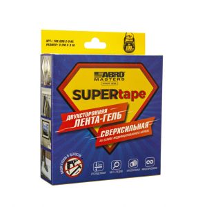 Лента-гель двухсторонняя ( 3 см х 3м ) ABRO MASTERS