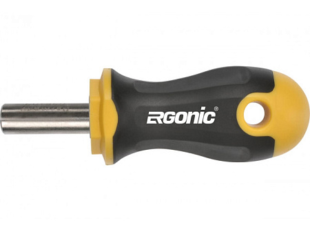 Отвертка под биты 1/4 Ergonic Stubby 46902640