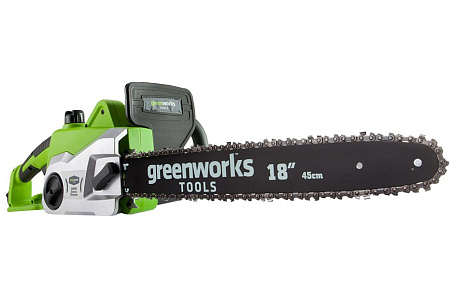 Пила цепная электрическая Greenworks 2000W GCS2046