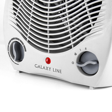 Тепловентилятор Galaxy LINE GL 8172 ,2 реж. (1000 Вт и 2000 Вт), спиральный, нагревательный элемент