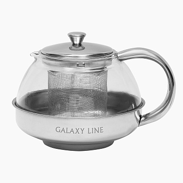 Чайник заварочный  Galaxy  LINE GL 9355 ,600мл, корпус из высококачественно нержавеющей стали