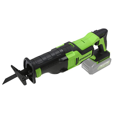 Пила сабельная аккумуляторная Б/Щ Greenworks 24В G24RS