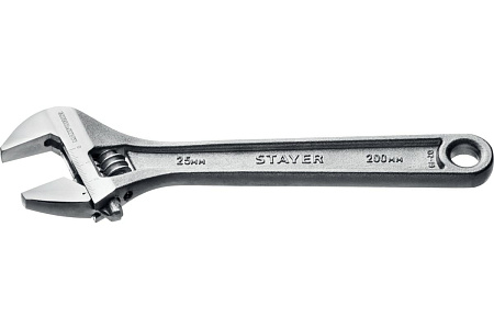 STAYER MAX-Force, 200/25 мм разводной ключ