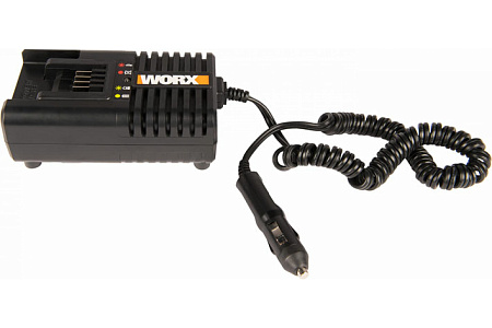 Зарядное устройство автомобильное WORX WA3765  20В 2A