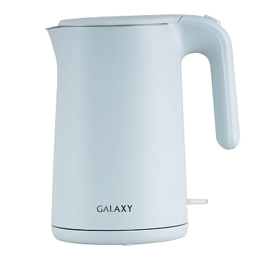 Чайник электрический 1800 Вт, Galaxy GL 0327 НЕБЕСНЫЙ ,1,5л, скрытый нагревательный элемент