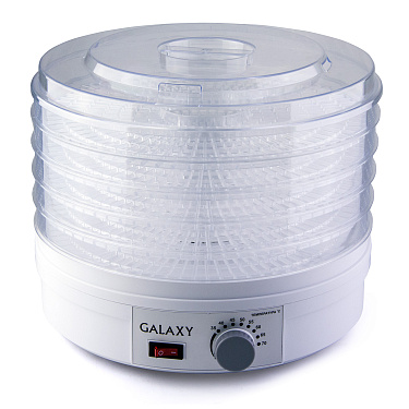 Электросушилка для продуктов Galaxy LINE GL 2631, 350 Вт, 5 прозрачных съемных поддонов