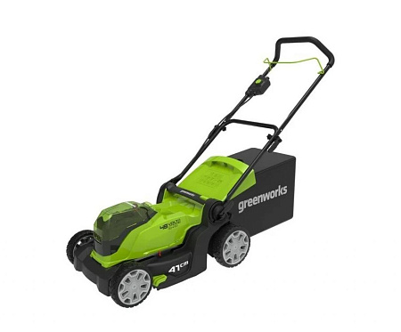 Газонокосилка аккумуляторная Greenworks 24В , 41 см ( без АКБ и ЗУ )