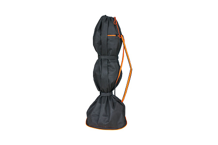 Чехол-сумка для триммера , 600х1200, 1шт, цвет черный/оранжевый , синтетика COFRA