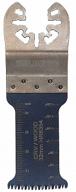 Полотно пильное погружное по древесине Hilberg Cr-V 32*50*14TPI 