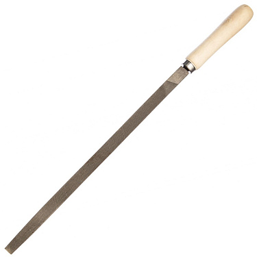 Напильник, 300 мм, трехгранный, деревянная ручка//Сибртех