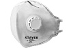STAYER FV-80 класс защиты FFP1,плоская фильтрующая полумаска с клапаном выдоха