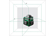 Лазерный уровень ADA Cube 3-360 Green Home Edition