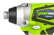 Винтоверт  Greenworks 24В + аккумуляторная батарея 2 А/ч и зарядное устройство