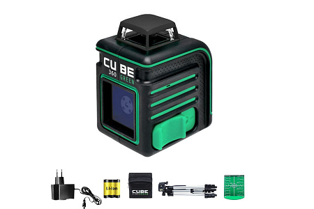 Лазерный уровень ADA Cube 360 Green Professional Edition