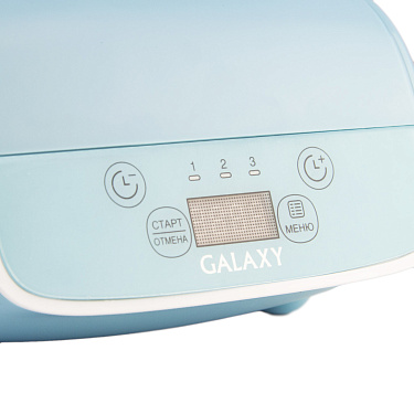 Йогуртница Galaxy GL 2693, 20 Вт, объем на 0,9л продукта, таймер на 48 часов, электронное управление