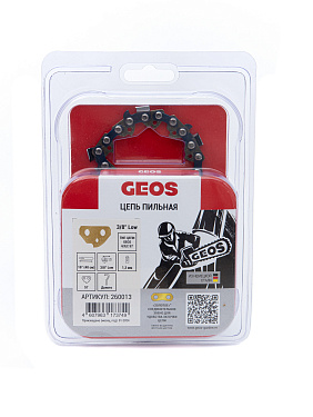 Цепь пильная GEOS 63LC (16", 3/8", 1.3мм, 57зв)