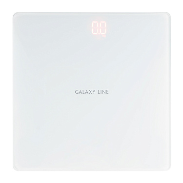 Весы напольные Galaxy LINE GL 4826 БЕЛЫЙ электронные, элемент питания типа «AAA», 3 шт