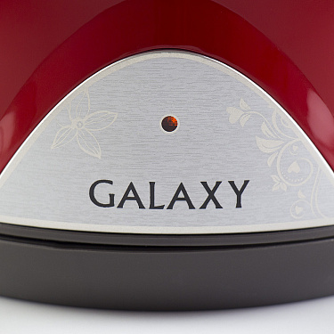 Чайник электрический, Galaxy GL 0301 КРАСНЫЙ ,2000 Вт, объем 1,5л, скрытый нагревательный элемент