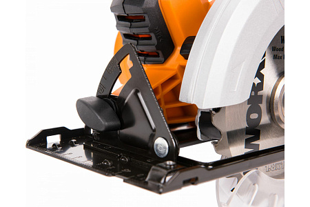 Циркулярная пила аккумуляторная WORX WX529.9, 20В, без АКБ и ЗУ