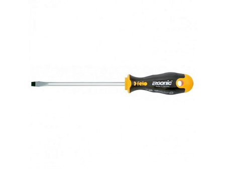 Отвертка Felo Ergonic плоская шлицевая 5,5X1,0X125 40055410