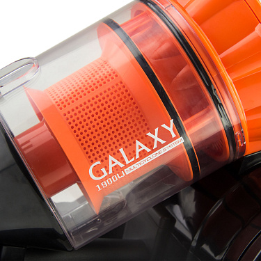 Пылесос Galaxy GL 6253, 1900Вт, 5-ступенчатая система фильтрации,500 Вт, объем  контейнера  3л