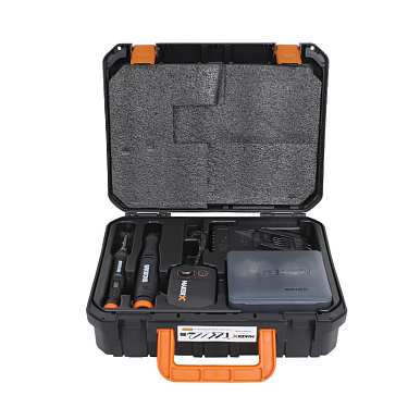 Комплект WORX Гравировальная машинка WX739.9 + Выжигатель WX744.9 + акб 2А/ч, адаптер ЗУ, кейс  