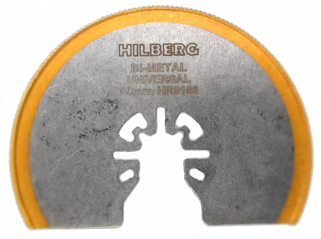 Полотно пильное универсальное Hilberg Radial Ti-N 80 mm по древесине, пластику и металлу