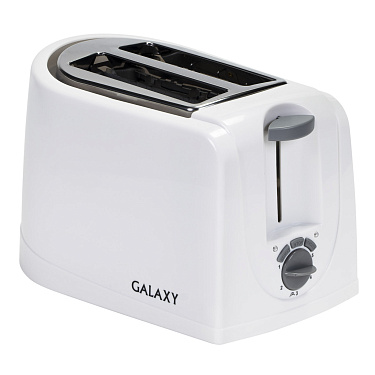 Тостер, Galaxy GL 2906 ,850 Вт, теплоизолированный корпус, регулятор времени приготовления