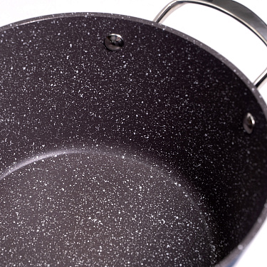 Набор посуды Galaxy LINE GL 9515 СИНИЙ с антипригарным покрытием 5 предметов 