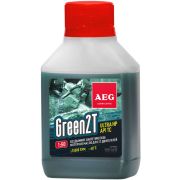 Масло 2Т синтетическое AEG Green HP API TC 100г (1/30) (зеленое)