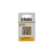 Бита Felo крестовая PZ 1/PZ 2/PZ 3X25, серия Industrial, 3 шт в блистере 02193216