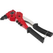 Заклепоник ручной, 290мм, поворотный, 0-360, заклепки 2,4-3,2-4,0-4,8мм//Gross