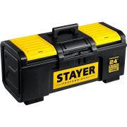 STAYER TOOLBOX-24, 590х270х255,пластиковый ящик ддя инструментов Professional