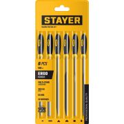 STAYER 200 мм,5 предметов,набор напильников, Professional