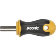 Отвертка под биты 1/4 Ergonic Stubby 46902640