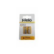 Бита Felo Плоская шлицевая 4,0X0,8X25, серия Industrial, 2шт в блистере 02041036