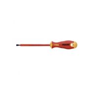 Диэлектрическая отвертка Felo Ergonic плоская шлицевая 3,5X0,6X100 41303590