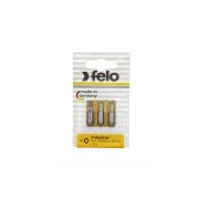 Биты Felo TX15/TX20/TX25 25мм, серия Industrial, 3 шт в блистере 02693316