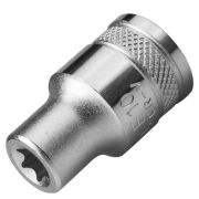Торцевая головка KRAFTOOL INDUSTRIE QUALITAT, Cr-V, внешний torx, хромосатинированная, 1/2