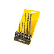 Набор буров по бетону STAYER «PROFI» 5x110; 6x110; 6x160; 8x160; 10x160мм SDS PLUS 5шт