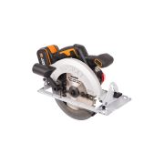 Циркулярная пила аккумуляторная бесщеточная WORX WX520, 20В 190 мм, 4Ач х1, ЗУ 2А, сумка, коробка