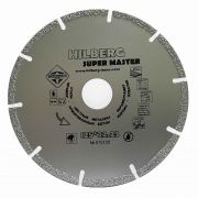 Диск алмазный отрезной 125*22,23 Hilberg Super Master по Пластику, Камню и Металлу