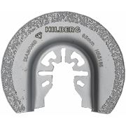 Полотно алмазное отрезное по керамике и камню Hilberg Radial Vc-M 65 mm по керамограниту и граниту