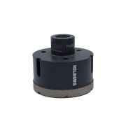 Коронка алмазная 70 мм Hilberg Super Hard M14 по керамике и керамограниту для УШМ