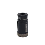 Коронка алмазная 30 мм Hilberg Super Hard M14 по керамике и керамограниту для УШМ