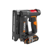 Степлер аккумуляторный WORX 20В, 2Ач х1, ЗУ 2А, кейс