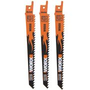 Лезвия по дереву для сабельной пилы WORX WA8010.3, 150 мм