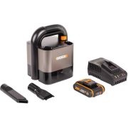 Аккумуляторный пылесос WORX WX030 20В, 2Ач х1, ЗУ, коробка